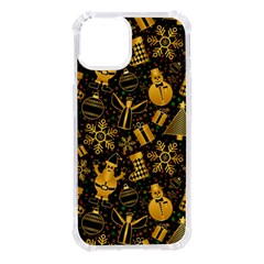 Christmas Background Seamless Pattern Pattern Iphone 14 Tpu Uv Print Case