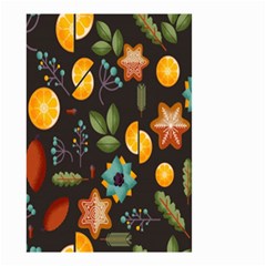 Christmas-seamless-pattern   - Small Garden Flag (two Sides) by Grandong