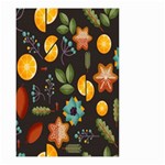 Christmas-seamless-pattern   - Small Garden Flag (Two Sides) Back