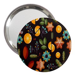 Christmas-seamless-pattern   - 3  Handbag Mirrors by Grandong