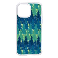 Christmas Trees Pattern Digital Paper Seamless Iphone 14 Pro Max Tpu Uv Print Case by Grandong