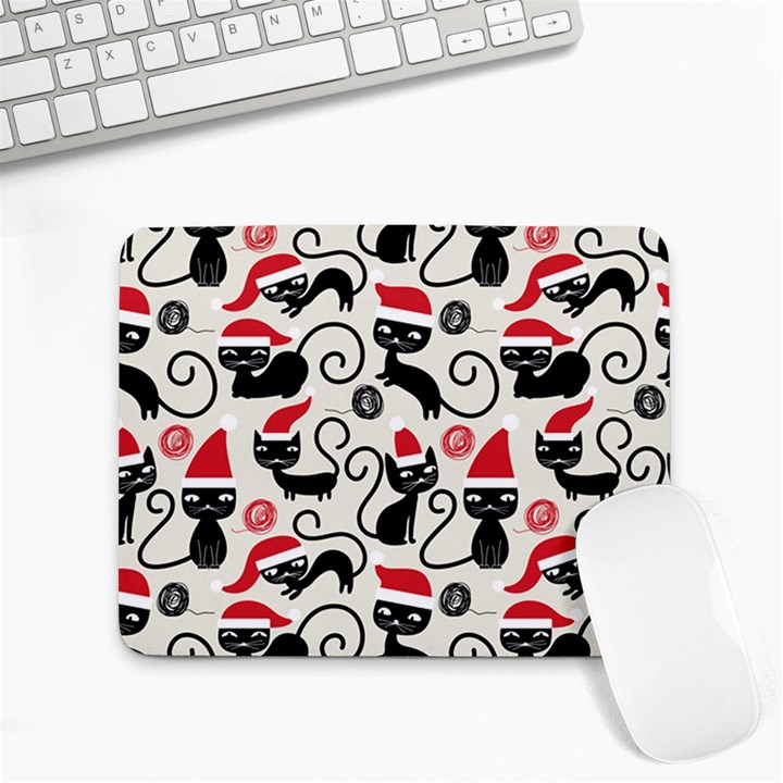 Cute Christmas Seamless Pattern Vector Small Mousepad