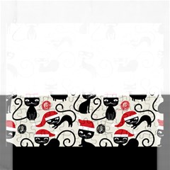 Cute Christmas Seamless Pattern Vector Rectangular Jigsaw Puzzl by Grandong