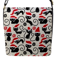 Cute Christmas Seamless Pattern Vector Flap Closure Messenger Bag (s) by Grandong