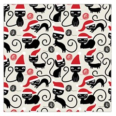 Cute Christmas Seamless Pattern Vector Square Satin Scarf (36  X 36 ) by Grandong