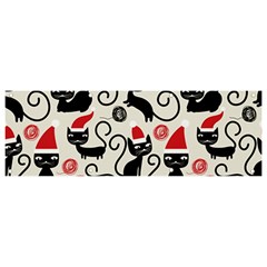 Cute Christmas Seamless Pattern Vector Banner And Sign 9  X 3  by Grandong