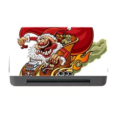 Funny Santa Claus Christmas Memory Card Reader With Cf by Grandong