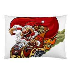 Funny Santa Claus Christmas Pillow Case (two Sides) by Grandong