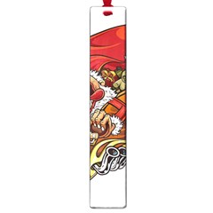 Funny Santa Claus Christmas Large Book Marks by Grandong