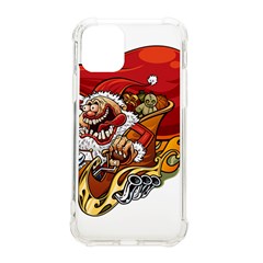 Funny Santa Claus Christmas Iphone 11 Pro 5 8 Inch Tpu Uv Print Case by Grandong