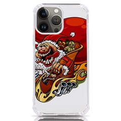 Funny Santa Claus Christmas Iphone 13 Pro Max Tpu Uv Print Case by Grandong