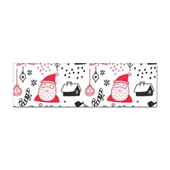 Christmas-themed-seamless-pattern Sticker (bumper) by Grandong