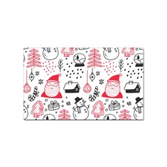 Christmas-themed-seamless-pattern Sticker Rectangular (10 Pack) by Grandong