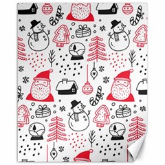 Christmas-themed-seamless-pattern Canvas 16  X 20  by Grandong