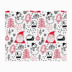 Christmas-themed-seamless-pattern Small Glasses Cloth (2 Sides) by Grandong