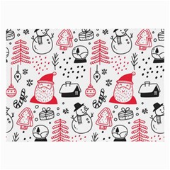 Christmas-themed-seamless-pattern Large Glasses Cloth by Grandong