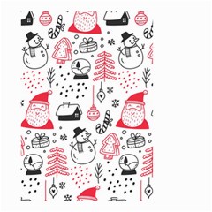 Christmas-themed-seamless-pattern Small Garden Flag (two Sides) by Grandong