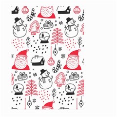 Christmas-themed-seamless-pattern Large Garden Flag (two Sides) by Grandong