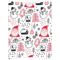 Christmas-themed-seamless-pattern Back Support Cushion by Grandong