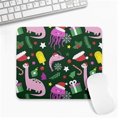 Colorful-funny-christmas-pattern   --- Large Mousepad by Grandong