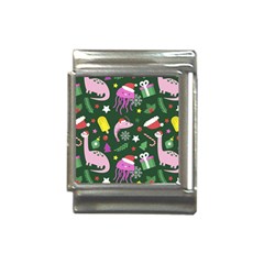 Colorful-funny-christmas-pattern   --- Italian Charm (13mm) by Grandong