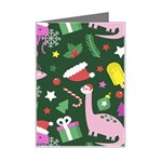 Colorful-funny-christmas-pattern   --- Mini Greeting Card Left