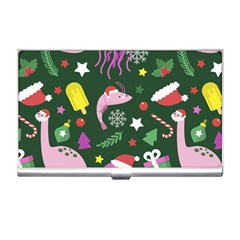 Colorful-funny-christmas-pattern   --- Business Card Holder by Grandong