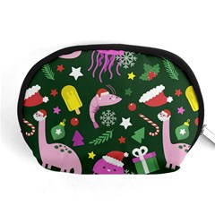 Colorful-funny-christmas-pattern   --- Accessory Pouch (medium) by Grandong