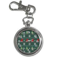 Beautiful-knitted-christmas-pattern -- Key Chain Watches by Grandong