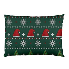 Beautiful-knitted-christmas-pattern -- Pillow Case (two Sides) by Grandong