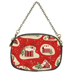 Christmas-new-year-seamless-pattern Chain Purse (two Sides) by Grandong