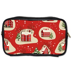 Christmas-new-year-seamless-pattern Toiletries Bag (one Side) by Grandong