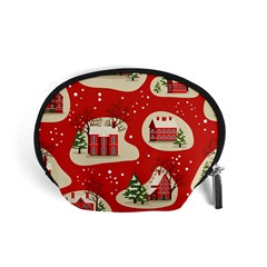 Christmas-new-year-seamless-pattern Accessory Pouch (small) by Grandong