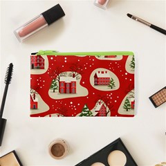 Christmas-new-year-seamless-pattern Cosmetic Bag (xs) by Grandong