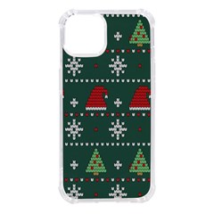 Beautiful-knitted-christmas-pattern -- Iphone 14 Tpu Uv Print Case by Grandong