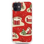 Christmas-new-year-seamless-pattern iPhone 12/12 Pro TPU UV Print Case Front