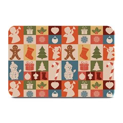 Cute Christmas Seamless Pattern Vector  - Plate Mats by Grandong