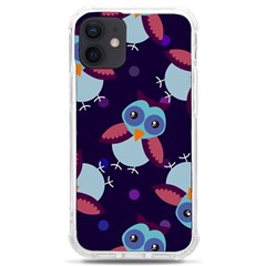 Owl-pattern-background Iphone 12 Mini Tpu Uv Print Case	 by Grandong