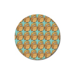 Owl Dreamcatcher Magnet 3  (round) by Grandong