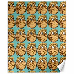 Owl Dreamcatcher Canvas 11  X 14  by Grandong