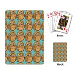 Seamless Cute Colourfull Owl Kids Pattern Playing Cards Single Design (Rectangle) Back