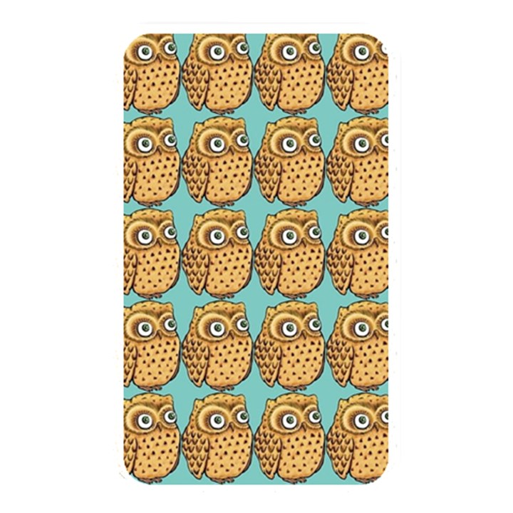 Seamless Cute Colourfull Owl Kids Pattern Memory Card Reader (Rectangular)