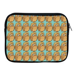 Seamless Cute Colourfull Owl Kids Pattern Apple Ipad 2/3/4 Zipper Cases by Grandong