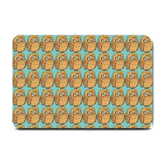 Owl-pattern-background Small Doormat by Grandong