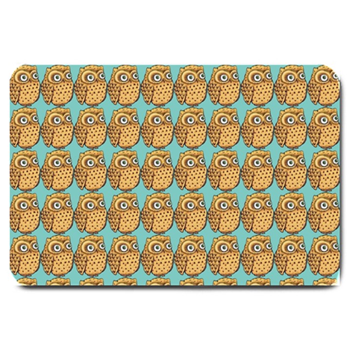 Owl-pattern-background Large Doormat