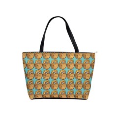 Owl-pattern-background Classic Shoulder Handbag by Grandong