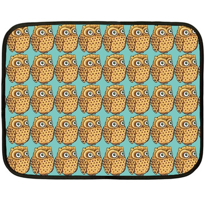 Owl Bird Fleece Blanket (Mini)