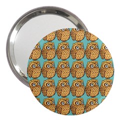 Owl Bird 3  Handbag Mirrors by Grandong