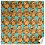 Owl Bird Pattern Canvas 12  x 12  11.4 x11.56  Canvas - 1