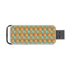 Owl Bird Pattern Portable Usb Flash (one Side) by Grandong